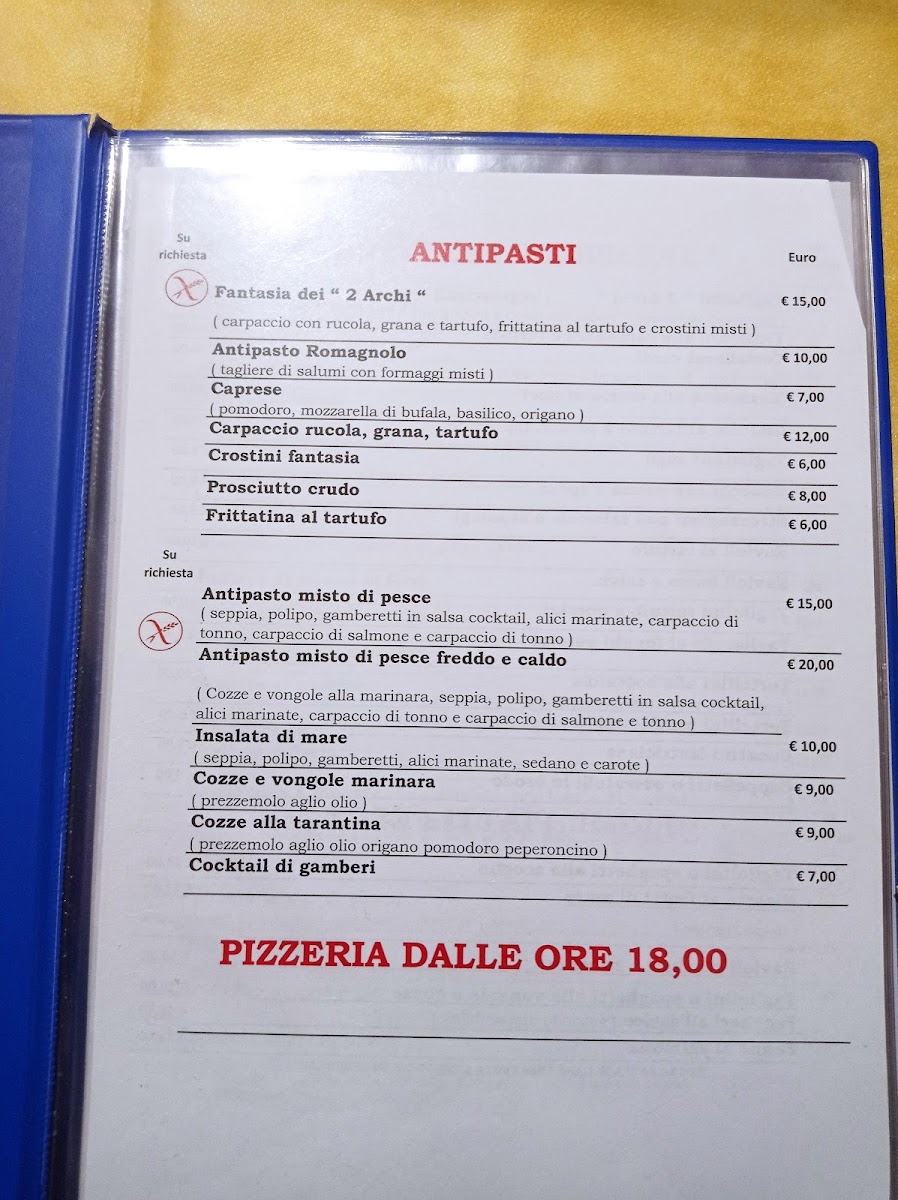Menu Ristorante 2 Archi-10